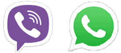 logo viber whatsapp